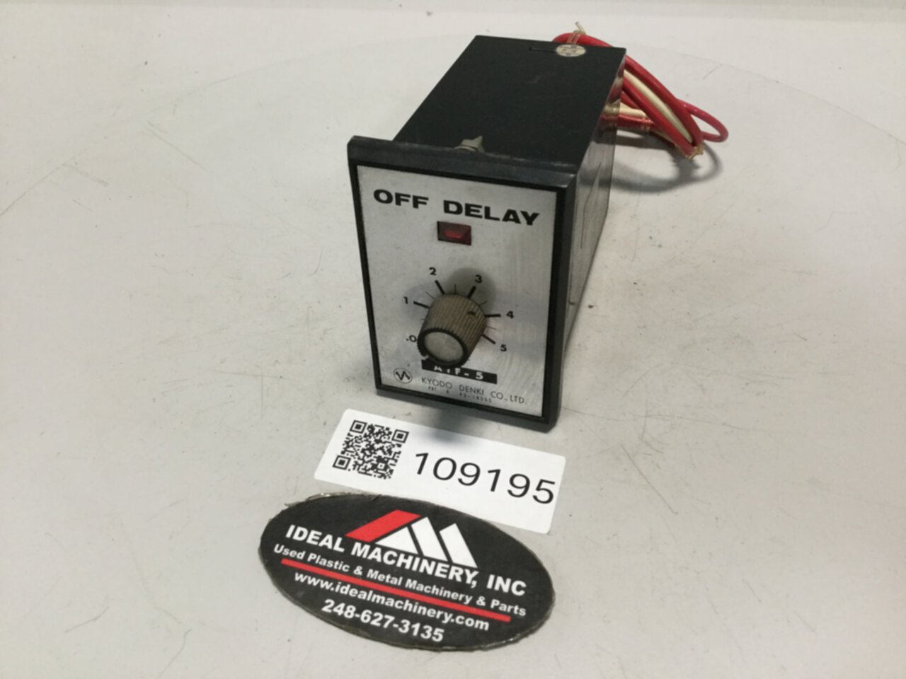 Details about   KYODO DENKI Delay Timer ATR-10 Used #109187 