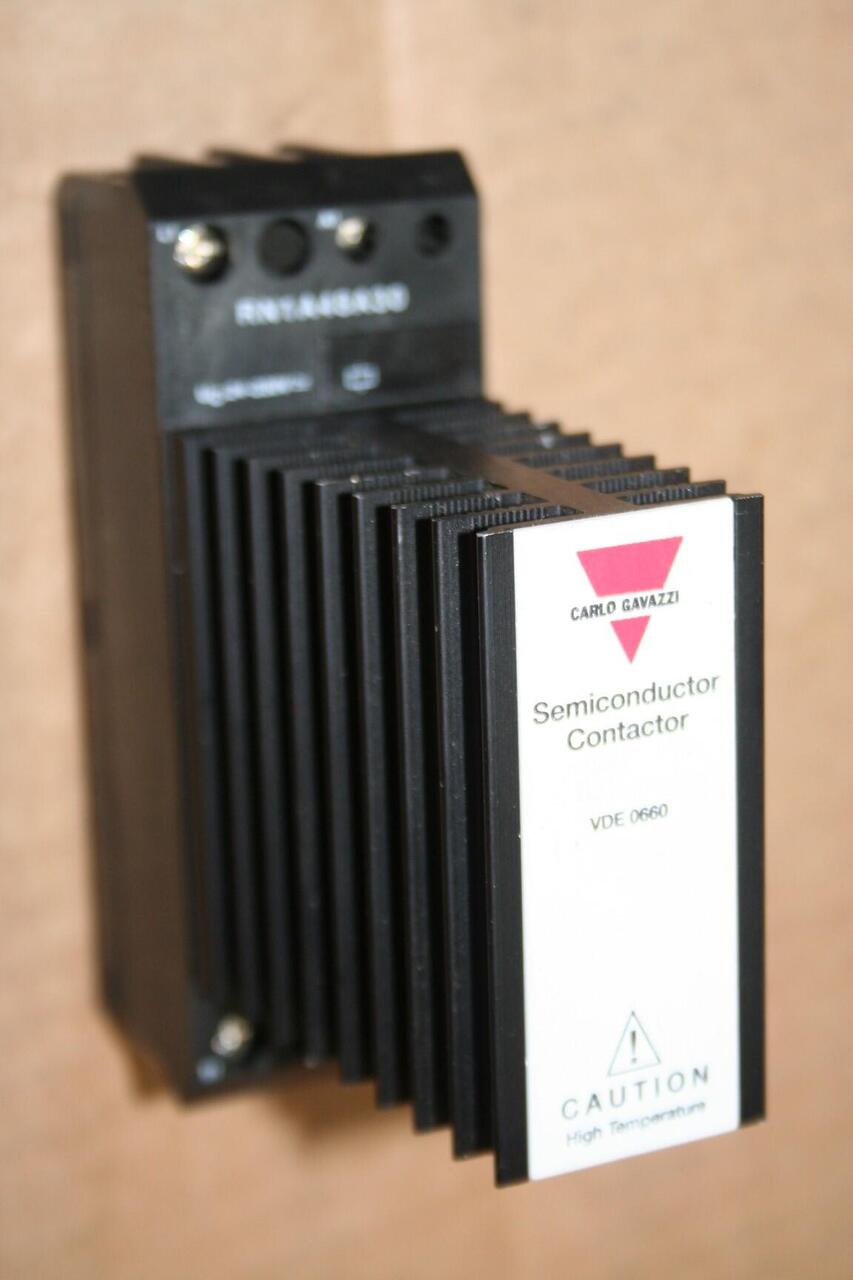 CARLO GAVAZZI Semiconductor Contactor VDE 660 RN2A48d30 AC51 30A 480V 