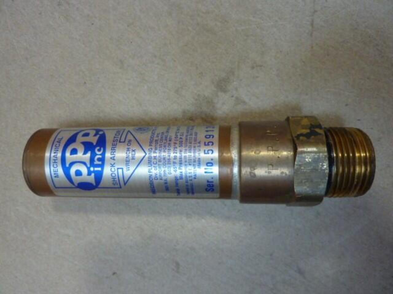 water hammer arrestor for kitchen sink