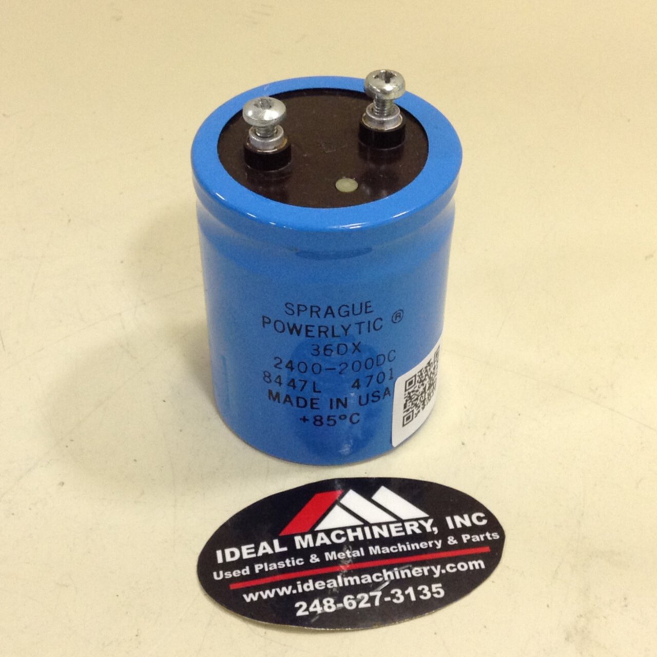 SPRAGUE Capacitor 36DX-2400-200DC Used #77739 | eBay