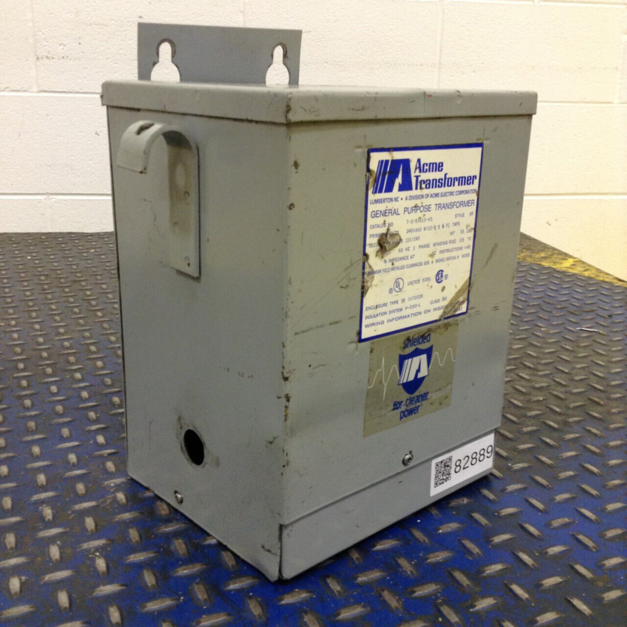 ACME ELECTRIC 3 kVA Transformer T-2-53013-4S Used #82889 634746257475