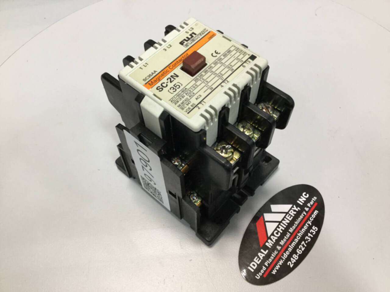 FUJI SC-2N  MAGNETIC CONTACTOR 100V TR2N OVERLOAD RELAY  #S835